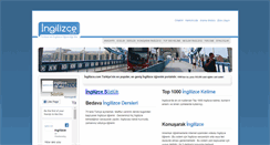 Desktop Screenshot of ingilizce.com